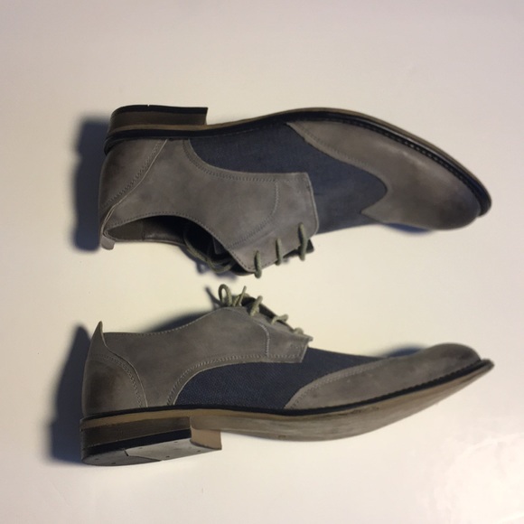 VITO ROSSI OXFORD LEATHER SHOE - Picture 2 of 6